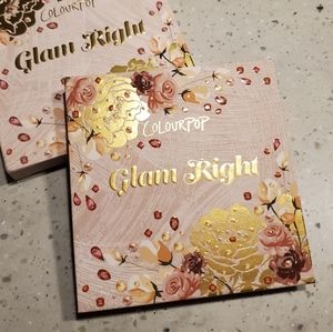 Never Used Colourpop Glam Right Palette